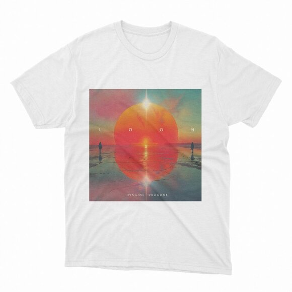 LOOM Imagine Dragons White T-Shirt - Picture 1 of 2